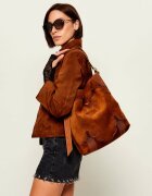 Zadig&Voltaire Geantă shopper Jane Western | piele întoarsă