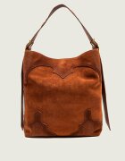 Zadig&Voltaire Geantă shopper Jane Western | piele întoarsă