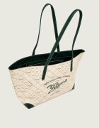 Zadig&Voltaire Geantă shopper Monogram Tennis cu adaos de piele