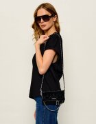 Zadig&Voltaire Poșetă plic Rock Mini | piele întoarsă