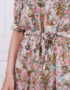 Zadig&Voltaire Rochie REMOVE SOFT YOKO FLOWER