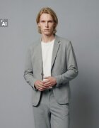 House Blazer cu un singur nasture