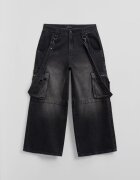 House Blugi wide leg cu buzunare cargo