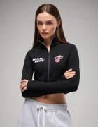 House Bluză sport cu guler înalt și fermoar lung Miami Heat