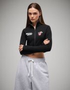 House Bluză sport cu guler înalt și fermoar lung Miami Heat