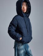 House Jachetă puffer cu glugă