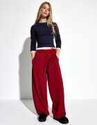 House Pantaloni barrel fit