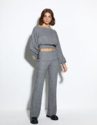 House Pantaloni clopot din tricot