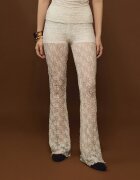 House Pantaloni clopot din tricot
