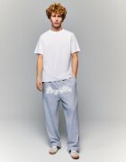 House Pantaloni de trening cu imprimeu