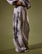 House Pantaloni de trening cu imprimeu
