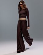 House Pantaloni wide leg