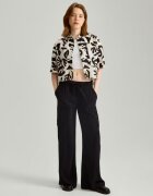 House Pantaloni wide leg cu buzunare cargo