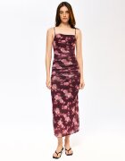 House Rochie midi înflorată