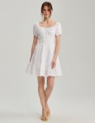 House Rochie mini cu mâneci bufante