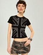 House Tricou cu aplicație