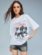 House Tricou cu imprimeu