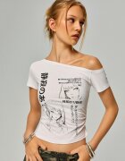 House Tricou cu imprimeu