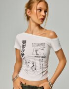 House Tricou cu imprimeu