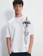 House Tricou cu imprimeu
