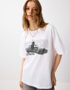 House Tricou cu imprimeu