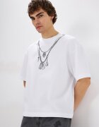 House Tricou cu imprimeu
