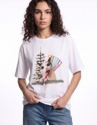 House Tricou cu imprimeu