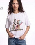 House Tricou cu imprimeu