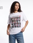 House Tricou cu imprimeu