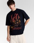 House Tricou cu imprimeu