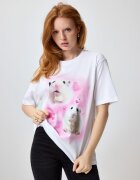 House Tricou cu imprimeu