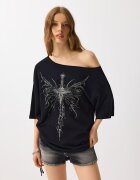 House Tricou cu imprimeu