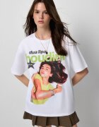 House Tricou cu imprimeu Dua Lipa Houdini
