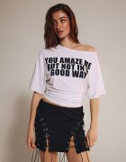 House Tricou cu inscripție x Klaudia Sadownik