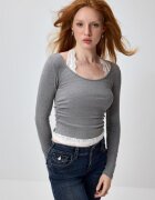 House Tricou cu mânecă lungă