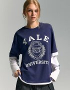 House Tricou cu mânecă lungă Yale University