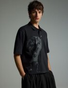 House Tricou polo cu imprimeu
