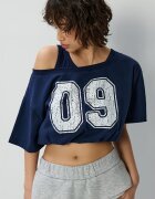 House Tricou scurt cu imprimeu