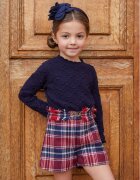 Abel & Lula Pantalon scurți din material 5712 Regular Fit