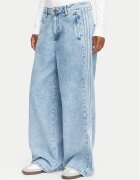 adidas Blugi Adibreak Mid Rise Wide Leg Denim Pant KT2651 Wide Leg