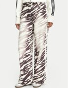 adidas Blugi Adilenium Season 6 Zebra Print Wide Leg Denim LH1954 Wide Leg