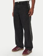 adidas Blugi Sst Denim Jeans Mid-Rise Straight Leg IB6947 Loose Fit