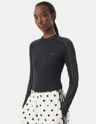 adidas Bluză Adiluna Season 2 X Jennie Sheer Long Sleeve Long-Sleeve Top LD8931 Regular Fit