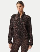 adidas Bluză Workout Essentials Leopard Woven KD7612 Regular Fit