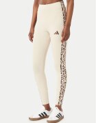 adidas Colanți Seasonal Essentials Animal Print 3-Stripes KR7619 Slim Fit