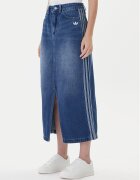 adidas Fustă de blugi adicolor 3-Stripes JW2658 Regular Fit