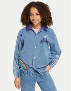 adidas Geacă de blugi Care Bears Loose College KS1734 Regular Fit