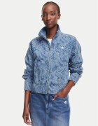 adidas Geacă de blugi Liberty London Firebird Denim Tracktop KR6674 Regular Fit