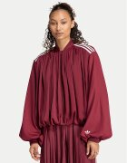 adidas Hanorac Satin Pleated Track Top LG4080 Relaxed Fit