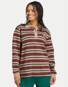 adidas Hanorac Stripe Knitted Polo Top LG4083 Regular Fit